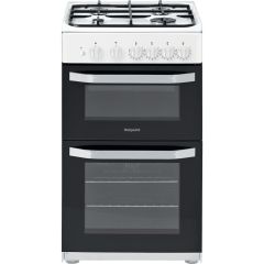 Hotpoint HD5G00KCW/UK Cooker - White