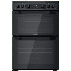 Hotpoint HDM67G0CMB/UK Double Cooker - Black