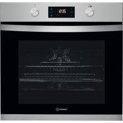 Indesit KFW 3841 JH IX UK Electric Single Built-In Oven - Stainless Steel