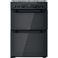 Hotpoint HDM67G0CCB/UK Double Cooker - Black