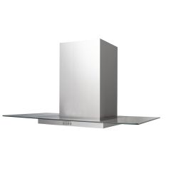 Candy CVMI970LX/UK 90cm Glass Island Hood - Stainless Steel