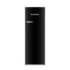 Montpellier MAB341K Retro Fridge Freezer in Black
