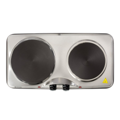 Daewoo SDA1732GE Double Stainless Steel Hot Plate