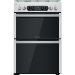 Hotpoint HD67G8CCX Dual Fuel Cooker