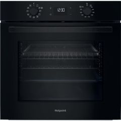 Hotpoint HO458HFBUK Built-In Single Oven - Black