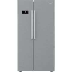 Hotpoint HPG26592XP4UK Freestanding American Fridge Freezer with EvenFlow - Inox