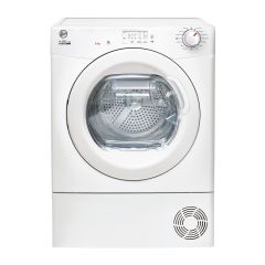 Hoover HLE H8A1LE-80 H-Dry 300 Heat Pump Tumble Dryer with Aquavision - A+ Energy Rated - White