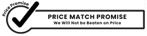 We will not be beaten on price with out Price Match Promise.